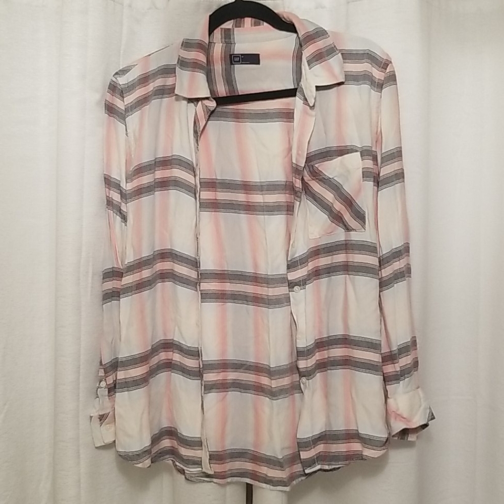 Gap plaid flannel